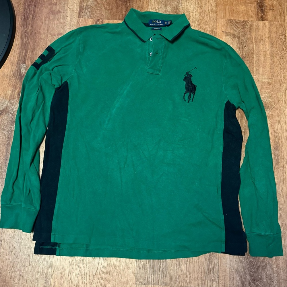 Polo Ralph Lauren Green Rugby shirt